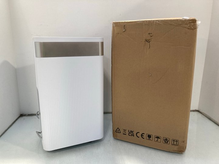 Lot 1487  
            Marchington SR14 - Parcel Delivery Only 

                
2 X KALORIK 12L DEHUMIDIFIERS WITH 2L WATER TANK AND TIMER - MODEL: OL12-BD031K -...