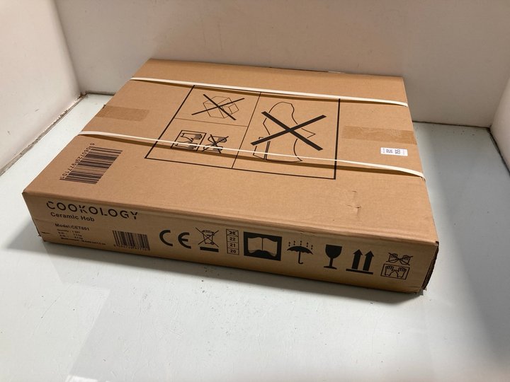 Lot 155  
            Marchington SR14 - Parcel Delivery Only 

                
COOKOLOGY BLACK CERAMIC HOB - SIZE: 56 X 64.5 X 11.5CM: LOCATION - A4