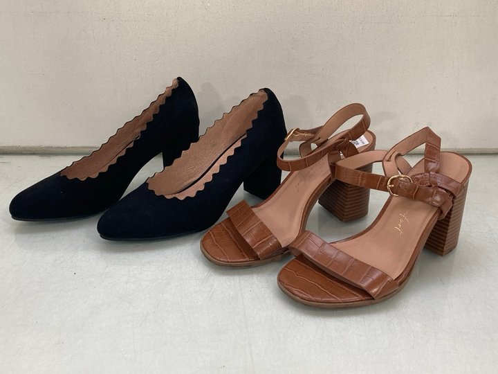 Lot 1579  
            Marchington SR14 - Parcel Delivery Only 

                
NEW LOOK WOMEN'S LOVE COMFORT FAUX LEATHER STRAP HEELED SANDALS IN TAN - UK 5 TO ...