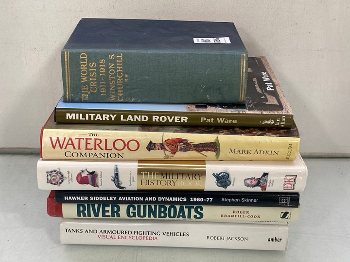 Lot 1586  
            Marchington SR14 - Parcel Delivery Only 

                
QTY OF ASSORTED BOOKS TO INCLUDE 'MILITARY LAND ROVER' BY PAT WARE: LOCATION - D2