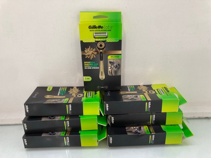 Lot 1628  
            Marchington SR14 - Parcel Delivery Only 

                
7 X GILLETTE LABS RAZORS WITH EXFOLIATING BARS IN GOLD (18+ ID REQUIRED): LOCATIO...