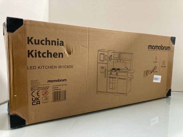 Lot 223  
            Marchington SR14 - Parcel Delivery Only 

                
MAMABRUM LED TOY KITCHEN SET - MODEL: W1C600 - ORIGINAL RRP £103: LOCATION - A7