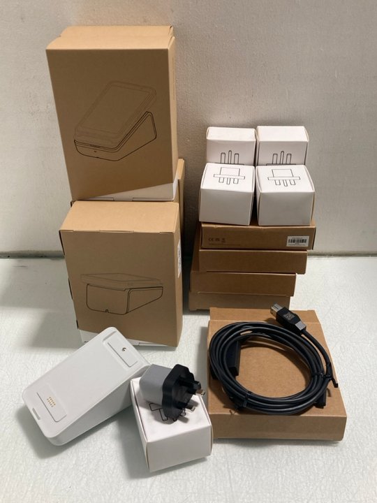 Lot 273  
            Marchington SR14 - Parcel Delivery Only 

                
QTY OF ASSORTED STRIPE ITEMS TO INCLUDE READER S700 DOCKS: LOCATION - A10