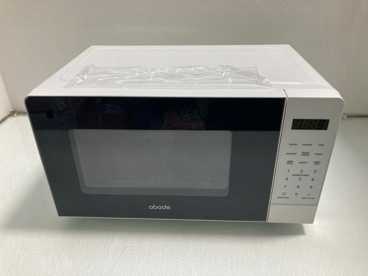 Lot 293  
            Marchington SR14 - Parcel Delivery Only 

                
ABODE 20L DIGITAL TOUCH CONTROL MICROWAVE IN WHITE - MODEL: AMT2012/01: LOCATION ...