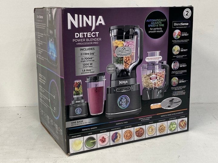 Lot 30  
            Marchington SR14 - Parcel Delivery Only 

                
NINJA DETECT POWER BLENDER & PROCESSOR(SEALED) - MODEL TB401UK - ORIGINAL RRP £22...
