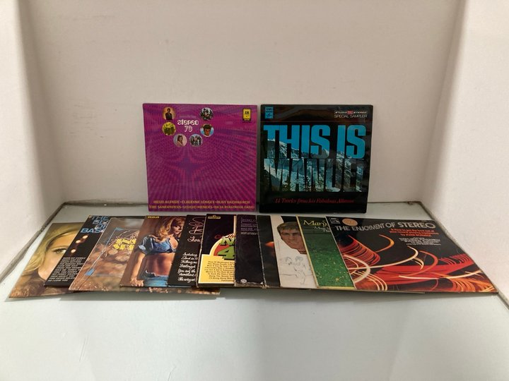 Lot 360  
            Marchington SR14 - Parcel Delivery Only 

                
QTY OF ASSORTED VINYLS TO INCLUDE 50 HITS OF THE NAUGHTY 40'S 2 RECORD SET: LOCAT...