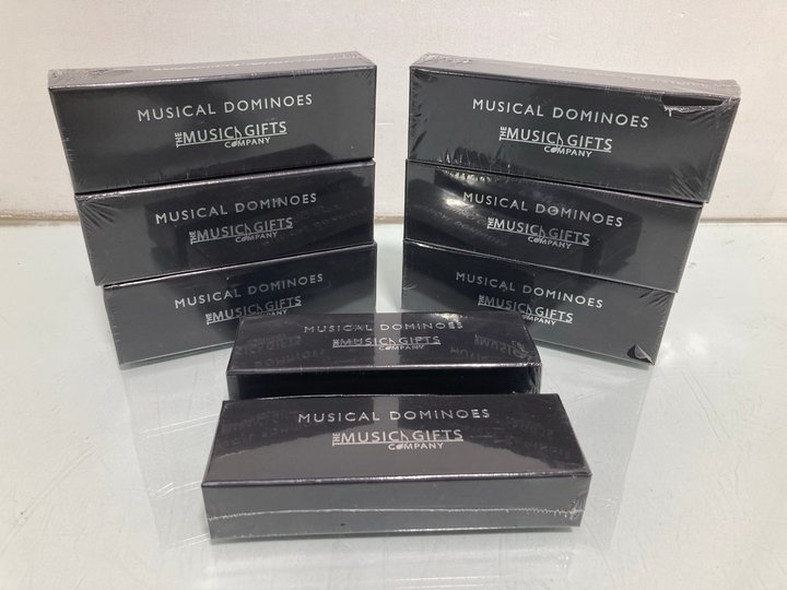 Lot 447  
            Marchington SR14 - Parcel Delivery Only 

                
8 X MUSICAL DOMINOES: LOCATION - B21