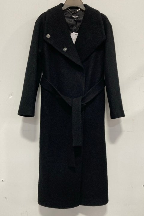 Lot 45  
            Marchington SR14 - Parcel Delivery Only 

                
WHISTLES PETITE MORGAN FUNNEL NECK COAT - BLACK - UK SIZE 18 - ORIGINAL RRP £329:...