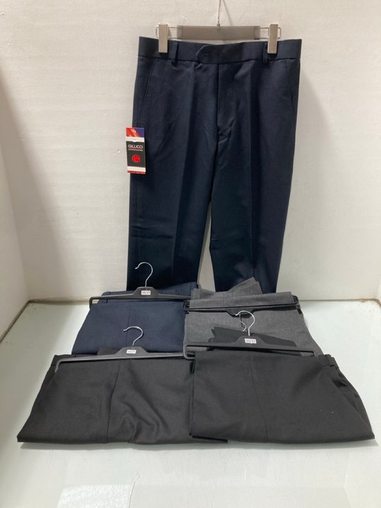 Lot 479  
            Marchington SR14 - Parcel Delivery Only 

                
5 X ASSORTED MENS CLOTHING ITEMS IN VARIOUS SIZES TO INCLUDE GILLICCI EVER PRESS ...