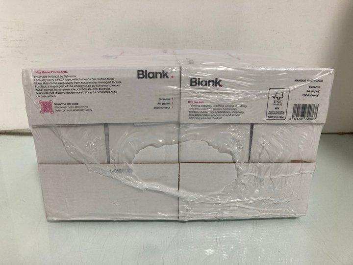 Lot 485  
            Marchington SR14 - Parcel Delivery Only 

                
2 X BOXES OF BLANK A4 PAPER: LOCATION - B19