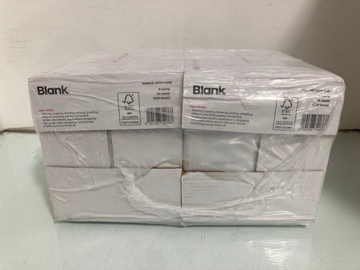 Lot 486  
            Marchington SR14 - Parcel Delivery Only 

                
2 X BOXES OF BLANK A4 PAPER: LOCATION - B19