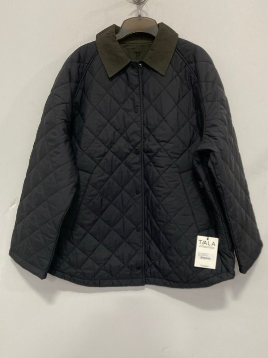 Lot 48  
            Marchington SR14 - Parcel Delivery Only 

                
T/ALA REVERSIBLE JACKET - BLACK/DARK MOSS - SIZE SMALL - ORIGINAL RRP £169: LOCAT...