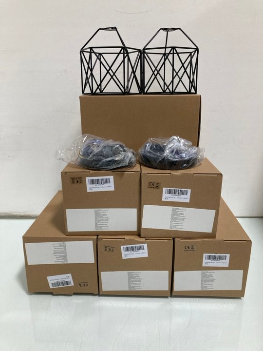 Lot 504  
            Marchington SR14 - Parcel Delivery Only 

                
6 X LICPERRON HALLWAY LIGHT FIXTURES: LOCATION - B18