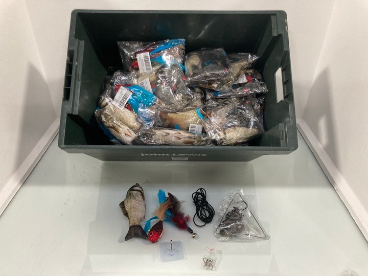 Lot 532  
            Marchington SR14 - Parcel Delivery Only 

                
QTY OF 4PCS INTERACTIVE CAT TOY SET: LOCATION - B17