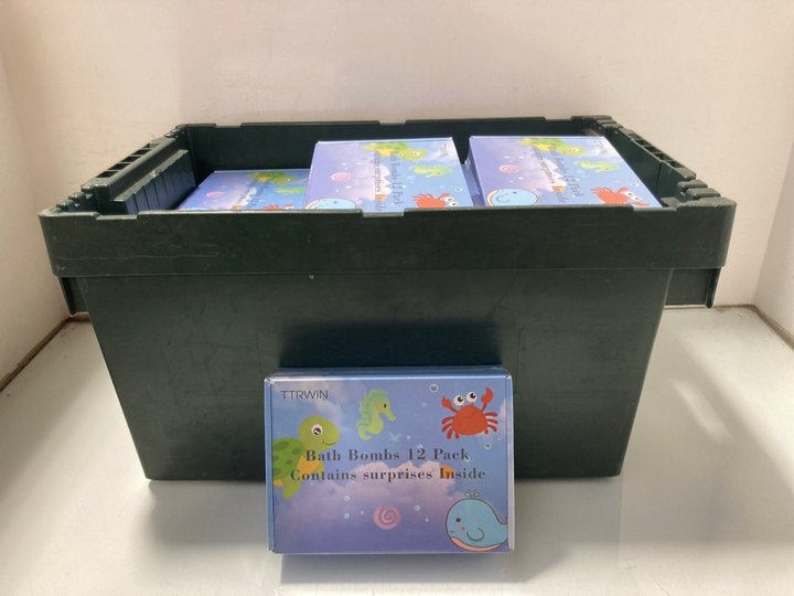 Lot 574  
            Marchington SR14 - Parcel Delivery Only 

                
QTY OF TTRWIN 12 PACK BATH BOMBS: LOCATION - B15