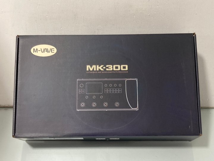 Lot 598  
            Marchington SR14 - Parcel Delivery Only 

                
M-WAVE MK-300 GUITAR BASS AMP MODELER & EFFECTS PROCESSOR - ORIGINAL RRP £159: LO...