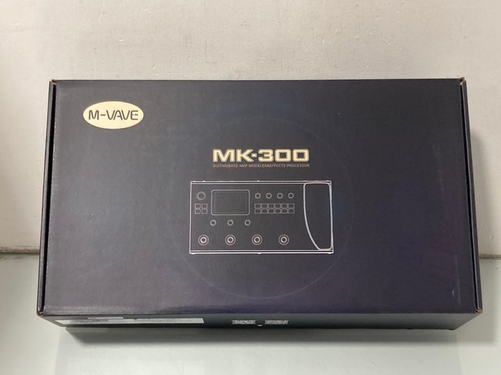 Lot 599  
            Marchington SR14 - Parcel Delivery Only 

                
M-WAVE MK-300 GUITAR BASS AMP MODELER & EFFECTS PROCESSOR - ORIGINAL RRP £159: LO...