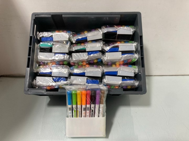 Lot 601  
            Marchington SR14 - Parcel Delivery Only 

                
QTY OF 14PCS WHITEBOARD PENS SETS: LOCATION - B14