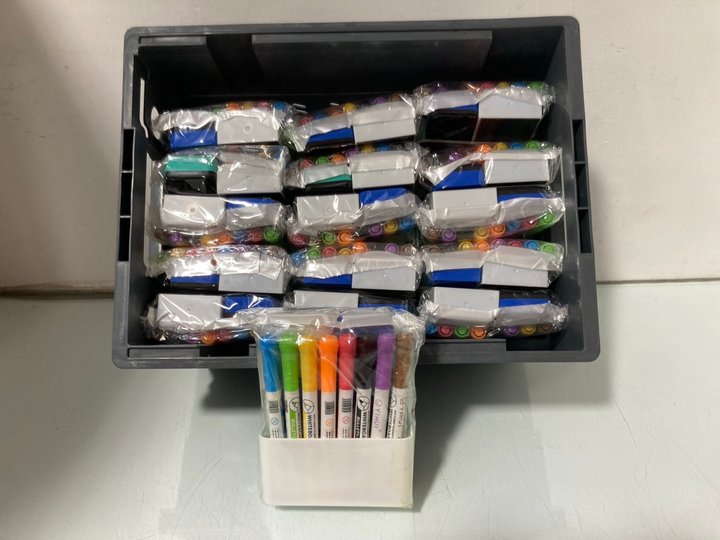 Lot 602  
            Marchington SR14 - Parcel Delivery Only 

                
QTY OF 14PCS WHITEBOARD PENS SETS: LOCATION - B14