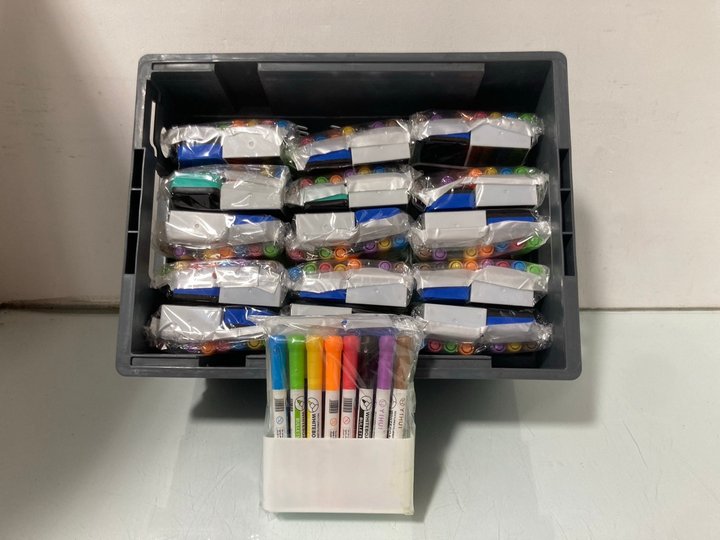 Lot 603  
            Marchington SR14 - Parcel Delivery Only 

                
QTY OF 14PCS WHITEBOARD PENS SETS: LOCATION - B14