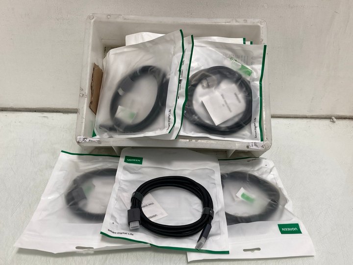 Lot 610  
            Marchington SR14 - Parcel Delivery Only 

                
15 X UGREEN DISPLAYPORT TO HDMI 2M CABLES: LOCATION - B13