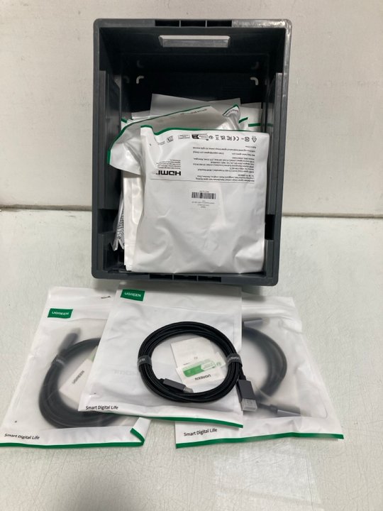 Lot 613  
            Marchington SR14 - Parcel Delivery Only 

                
15 X UGREEN DISPLAYPORT TO HDMI 2M CABLES: LOCATION - B13