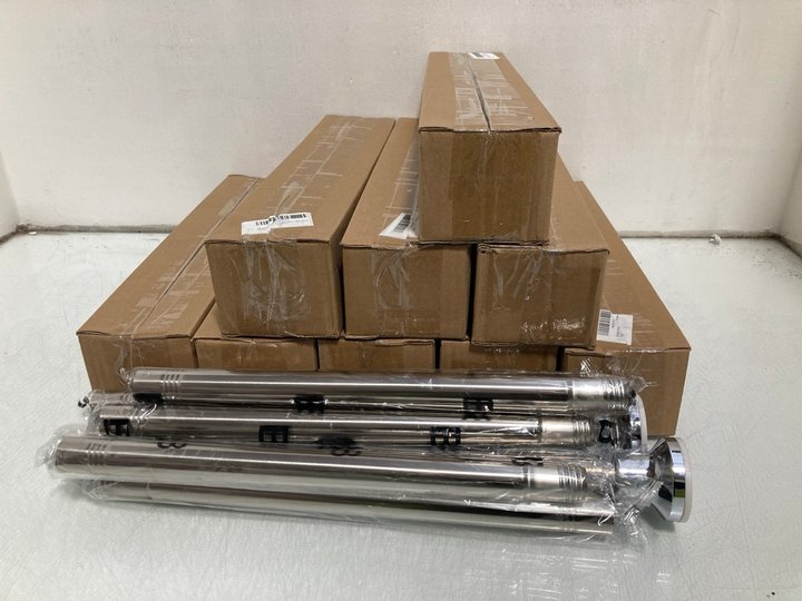 Lot 617  
            Marchington SR14 - Parcel Delivery Only 

                
10 X BATHROOM SHOWER CURTAIN KITS: LOCATION - B13