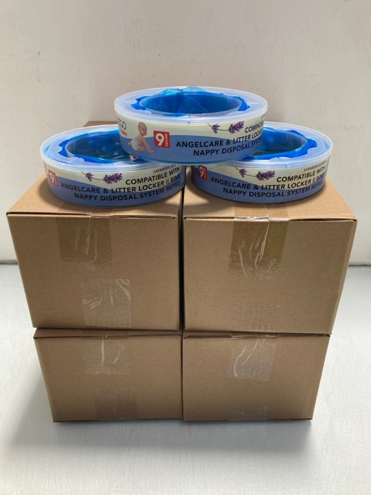 Lot 622  
            Marchington SR14 - Parcel Delivery Only 

                
9 X TISEGO T BABY LAVENDER FRAGRANCE REFILLS: LOCATION - B12