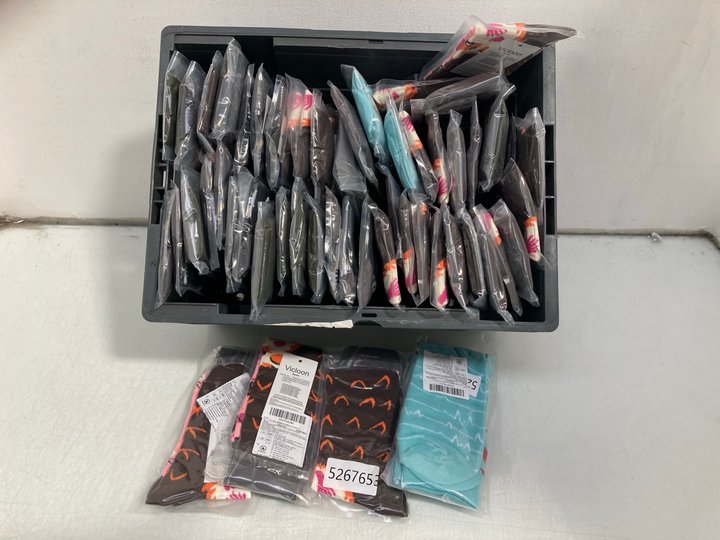 Lot 668  
            Marchington SR14 - Parcel Delivery Only 

                
QTY OF ASSORTED VICLOON SOCKS IN ASSORTED SIZES AND DESIGNS: LOCATION - B10