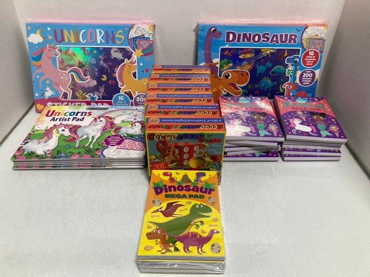 Lot 702  
            Marchington SR14 - Parcel Delivery Only 

                
QTY OF ASSORTED CHILDRENS TOYS TO INCLUDE MAGICAL MEGA PAD: LOCATION - B8