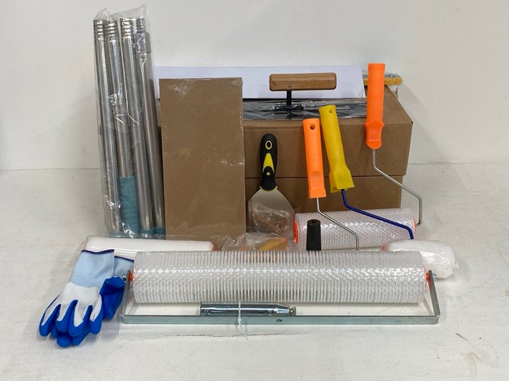 Lot 716  
            Marchington SR14 - Parcel Delivery Only 

                
2 X SELF-LEVELLING CEMENT TOOL KIT - COMBINED ORIGINAL RRP £113.98: LOCATION - B7