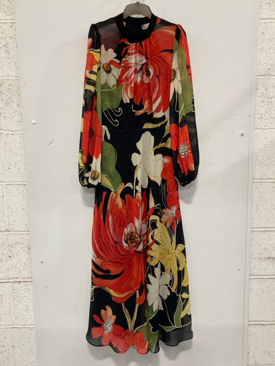 Lot 733  
            Marchington SR14 - Parcel Delivery Only 

                
PHASE EIGHT EVE FLORAL DRESS - MULTI - UK SIZE 12 - ORIGINAL RRP £169: LOCATION - B6