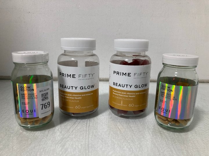 Lot 769  
            Marchington SR14 - Parcel Delivery Only 

                
2 X EQUI LONDON 60 CAPSULE GLOW EDITION SUPER SMART CAPSULES FOR YOUTHFUL SKIN - ...