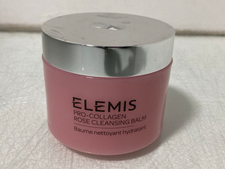 Lot 770  
            Marchington SR14 - Parcel Delivery Only 

                
ELEMIS 200G PRO-COLLAGEN ROSE CLEANSING BALM - ORIGINAL RRP £90: LOCATION - B3