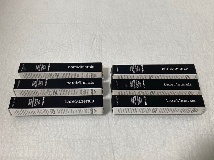 Lot 784  
            Marchington SR14 - Parcel Delivery Only 

                
6 X BARE MINERALS ORIGINAL LIQUID MINERAL CONCEALERS - SHADES: FAIR 1N/FAIR 1W - ...