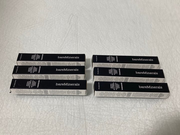 Lot 786  
            Marchington SR14 - Parcel Delivery Only 

                
6 X BARE MINERALS ORIGINAL LIQUID MINERAL CONCEALERS - SHADES: LIGHT 2C/VERY FAIR...