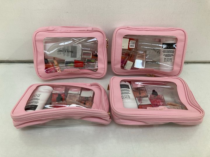 Lot 844  
            Marchington SR14 - Parcel Delivery Only 

                
4 X NAILS.INC LONDON ULTIMATE 9-PIECE PEDICURE KITS: LOCATION - B1
