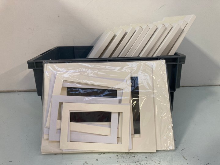Lot 892  
            Marchington SR14 - Parcel Delivery Only 

                
QTY OF KATIMI 25PCS PICTURE MOUNTS FOR FRAMES IN ASSORTED SIZES: LOCATION - C2