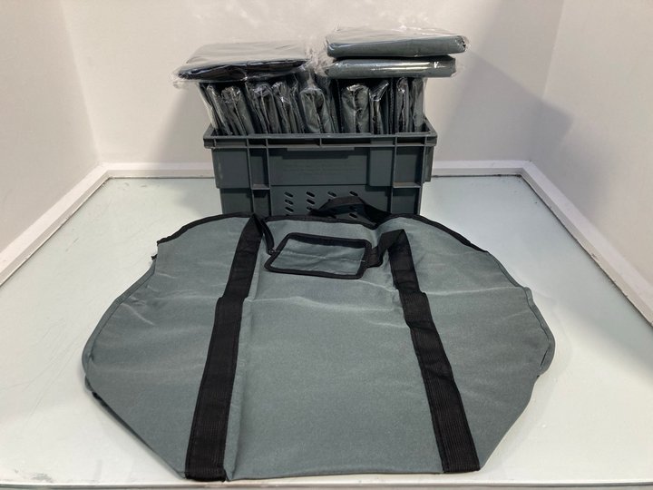 Lot 903  
            Marchington SR14 - Parcel Delivery Only 

                
QTY OF FIREWOOD LOG CARRIERS IN GREY: LOCATION - C3