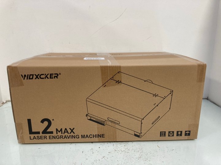 Lot 905  
            Marchington SR14 - Parcel Delivery Only 

                
WOXCKER L2 MAX 5W LASER ENGRAVING MACHINE - ORIGINAL RRP £374: LOCATION - C3
