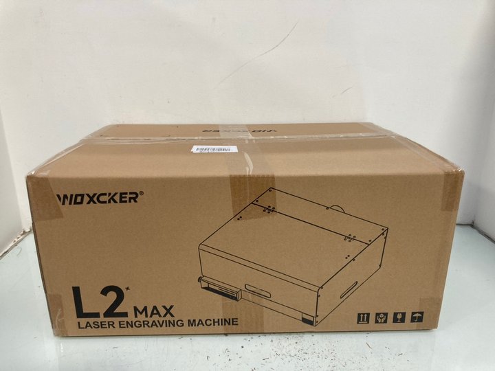 Lot 906  
            Marchington SR14 - Parcel Delivery Only 

                
WOXCKER L2 MAX 5W LASER ENGRAVING MACHINE - ORIGINAL RRP £374: LOCATION - C3