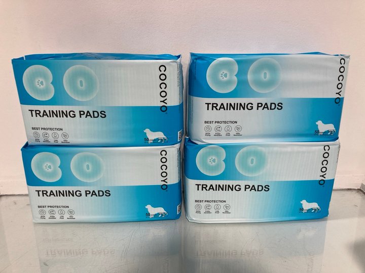 Lot 926  
            Marchington SR14 - Parcel Delivery Only 

                
4 X PACKS OF 50 COCOYO PUPPY TRAINING PADS: LOCATION - C5