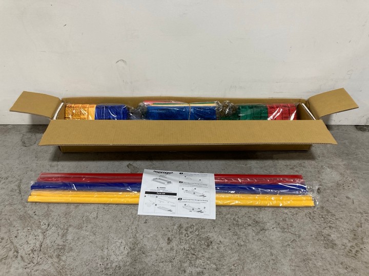 Lot 100  
            Marchington SR15 - Delivery or Collection 

                
SPROGS 16138 4 PACK DELUXE CHILDRENS STACKABLE COT IN GREEN/RED/YELLOW/BLUE - ORI...