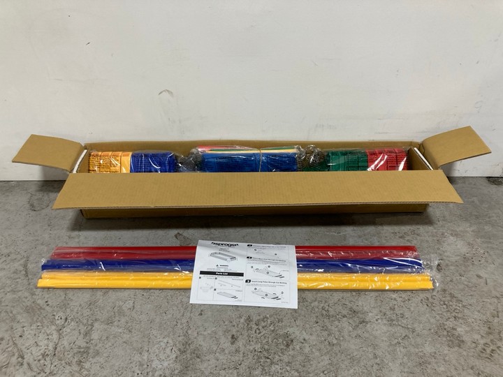 Lot 102  
            Marchington SR15 - Delivery or Collection 

                
SPROGS 16138 4 PACK DELUXE CHILDRENS STACKABLE COT IN GREEN/RED/YELLOW/BLUE - ORI...