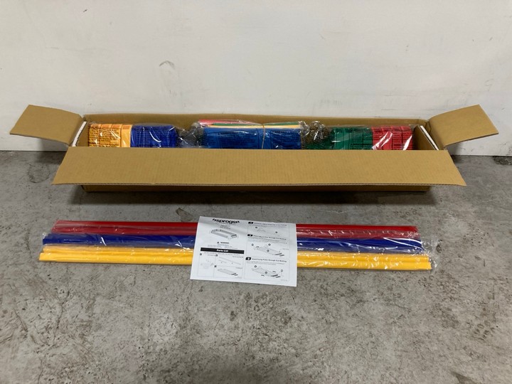 Lot 106  
            Marchington SR15 - Delivery or Collection 

                
SPROGS 16138 4 PACK DELUXE CHILDRENS STACKABLE COT IN GREEN/RED/YELLOW/BLUE - ORI...