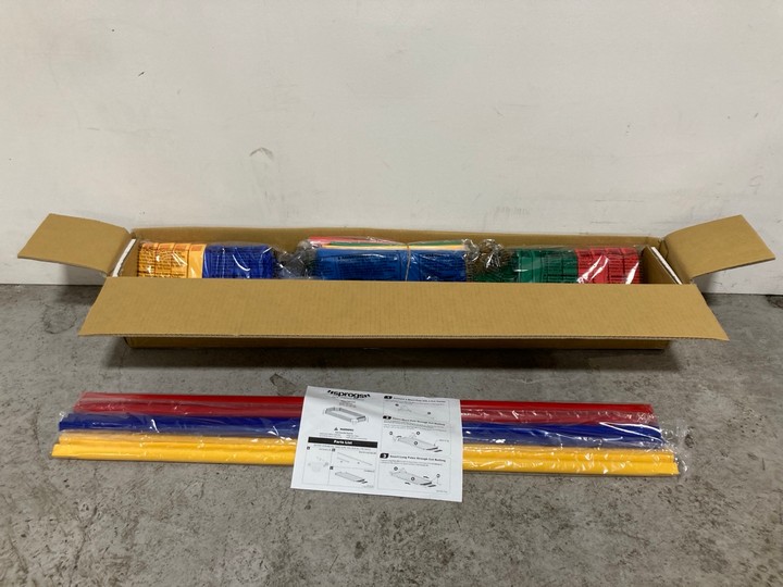 Lot 109  
            Marchington SR15 - Delivery or Collection 

                
SPROGS 16138 4 PACK DELUXE CHILDRENS STACKABLE COT IN GREEN/RED/YELLOW/BLUE - ORI...