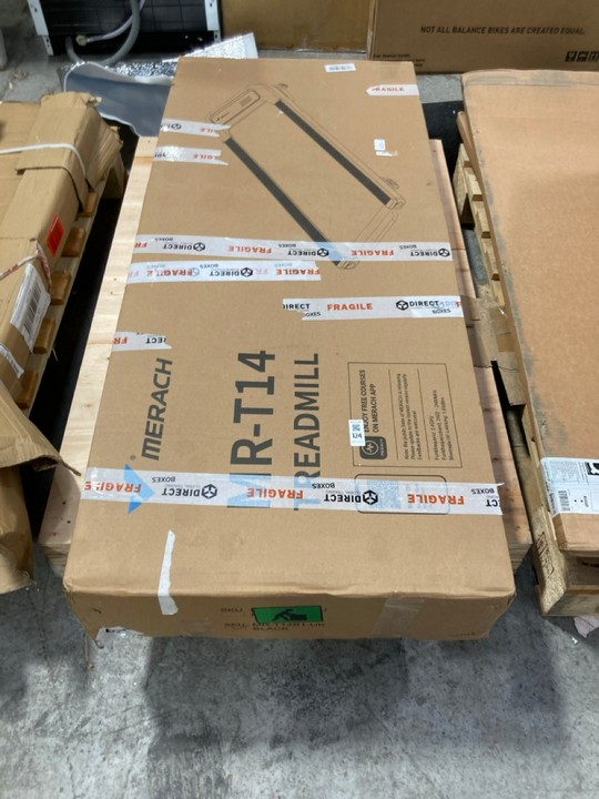 Lot 124  
            Marchington SR15 - Delivery or Collection 

                
MERACH MR-T14 TREADMILL ORIGINAL RRP: £200: LOCATION - B3