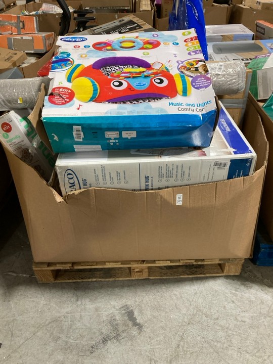Lot 209  
            Marchington SR15 - Delivery or Collection 

                
PALLET OF ASSORTED ITEMS TO INCLUDE PLAYGRO MUSIC AND LIGHTS COMFY CAR: LOCATION ...