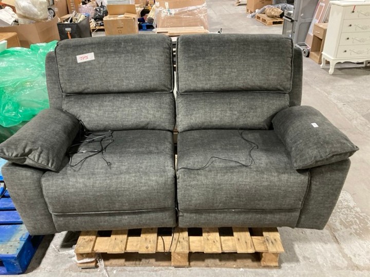 Lot 211  
            Marchington SR15 - Delivery or Collection 

                
2 SEATER ELECTRIC RECLINER SOFA IN DARK GREY: LOCATION - A2