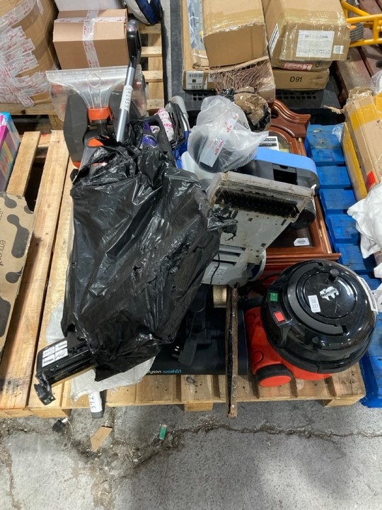 Lot 227  
            Marchington SR15 - Delivery or Collection 

                
PALLET OF ASSORTED ITEMS TO INCLUDE HENRY THE HOOVER IN RED: LOCATION - A4 (KERBS...